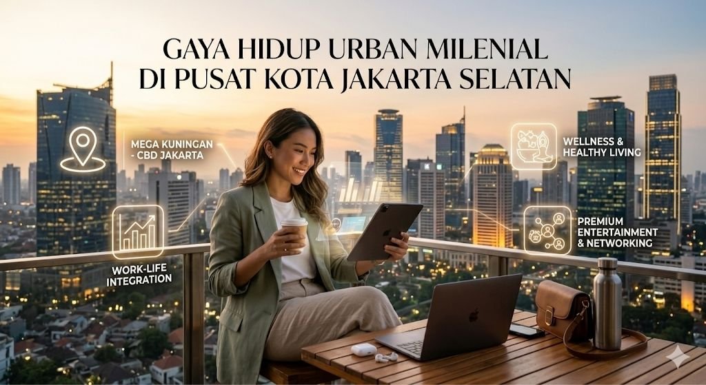 Gaya Hidup Urban Milenial di Pusat Kota Jakarta Selatan