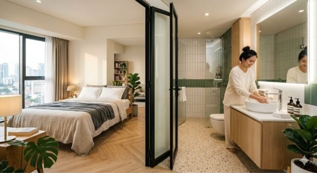 Kelebihan Memiliki Kamar Mandi Dalam (Ensuite) pada Apartemen 1BR