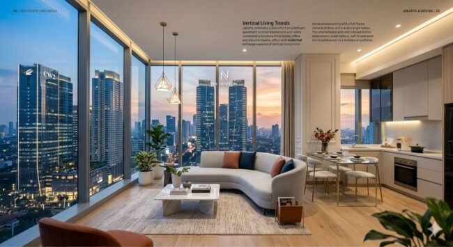 Apartemen dengan Desain Interior Modern_ Tren Hunian Vertikal Masa Kini