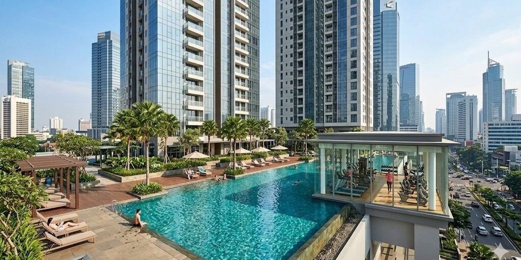 Apartemen dengan Fasilitas Gym dan Kolam Renang Terbaik di Kuningan