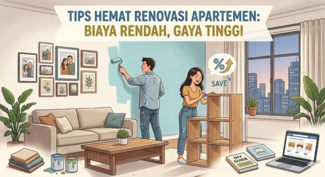 tips hemat renovasi apartemen