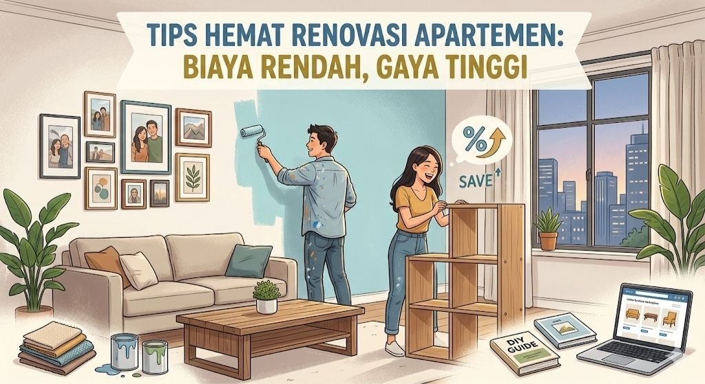 tips hemat renovasi apartemen