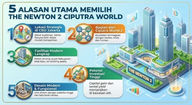 5 Alasan Utama Memilih The Newton 2 Ciputra World