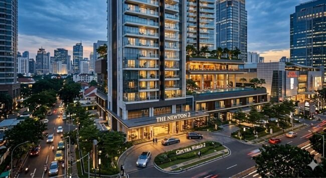 Apartemen Mewah The Newton 2 di Kuningan Jakarta Selatan